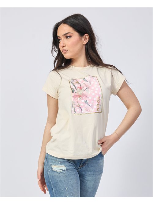 Yes Zee Crew Neck T-Shirt with Print YES ZEE | T273-S7000222